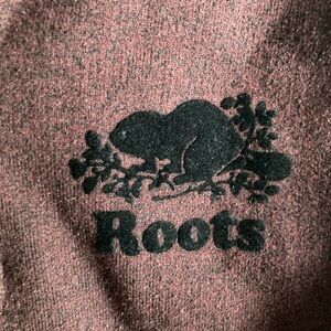 Roots Canada Quarter Zip Pullover Sweatshirt Men's Size S